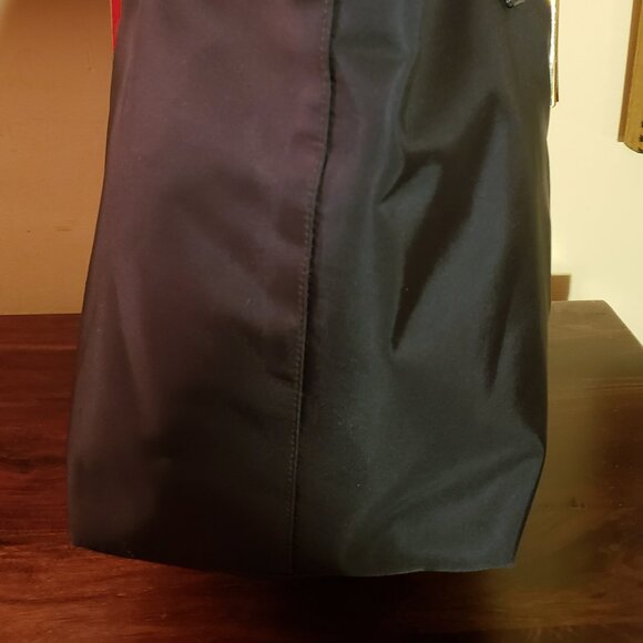 Fendi Leather trim/Handle Bag, Black Nylon Gold-Tone Hardware Tote Bag - Picture 3 of 13